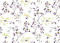 Jersey Stoff Meterware Elastisch Tina Blumen Streublume Weiß Schwarz Pink Orange Lila Grün 150 cm WB 15,98 €/m Farbe Lila