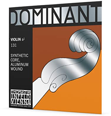 Thomastik-Infeld - Dominant - 131 - Corda LA - Medio - Violino - 4/4 - Nucleo sintetico, avvolto in alluminio - Tensione 5,5kg/12.1lbs