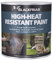 Blackfriar BKFHRB500 Heat Resistant Paint 500 ml, Black