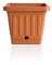 Bama 30402 Pot de fleurs avec soucoupe Terre cuite 40 x 40 cm