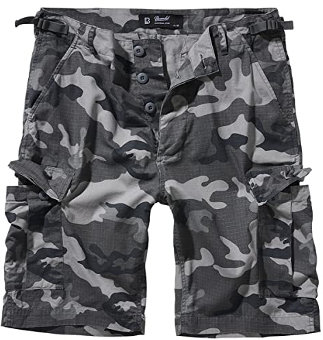 Brandit BDU Ripstop Short Hombre Pantalones Cortos Negro