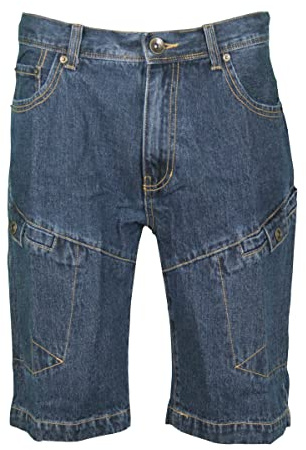 Schuerzenfabrik Jean court pour homme - 5 poches - 100 % coton - 2 couleurs - 2 modèles