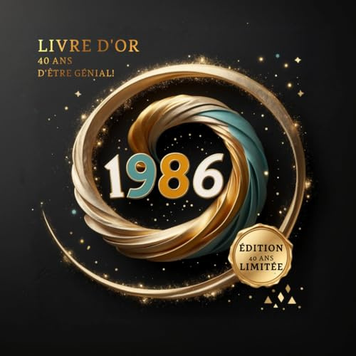 Tourbillon Doré des Années 80 – Livre d’Or d'Anniversaire des 40 Ans