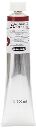 Schmincke – AKADEMIE® Öl color, feine Künstler-Ölfarben, Krapplack, 41 312 015, 200 ml Tube, höchst lichtecht, Ölmalerei