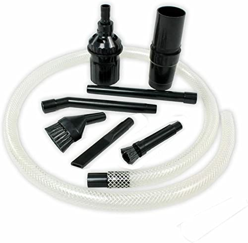 Spares2go Universal Mini Micro Brush Vacuum Cleaner Attachment Tool Kit