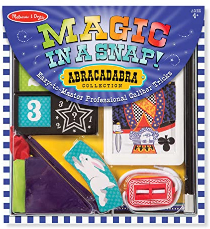 Melissa & Doug Magic in a Snap! Abracadabra Collection Magic Tricks Set (10 pcs)