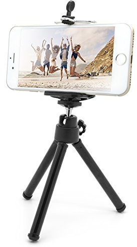 Mobile Fox Teléfono Móvil Mini trípode Tripod/Tres piernas Selfie trípode soporte de sujeción para Huawei P10/P9/Nova/Plus/Lite
