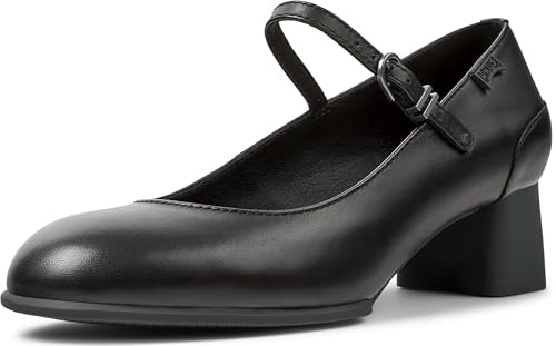 Camper Damen Katie Mary Jane Halbschuhe, Schwarz (Black 1), 41 EU