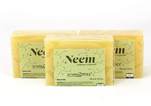 Handgemachte Neemölseife – 100% Natürlich – 3 Stck/je 100 gr.