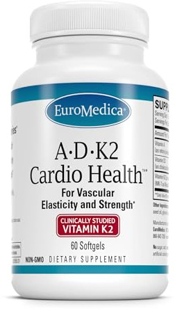 EuroMedica A-D3-K2 Cardio Health - 60 Count