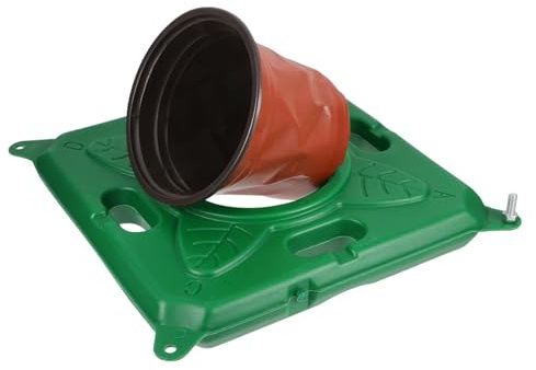 POPETPOP Fioriera Galleggiante Eco-sostenibile Per Laghetti Artificiali, Porta Piante Galleggiante Elevata Stabilità e Filtrazione Nutrienti, Kit Per Giardini Acquatici e Decorazioni Naturali