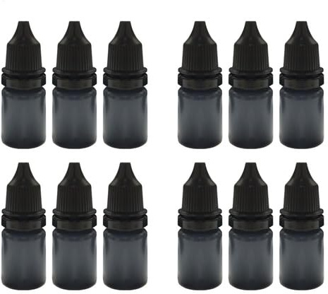 Sello de tinta de recambio, tinta de repuesto multiusos para sellos, tinta de repuesto para sellos de secado rápido, tinta de recarga portátil para cartas, paquetes, sobres