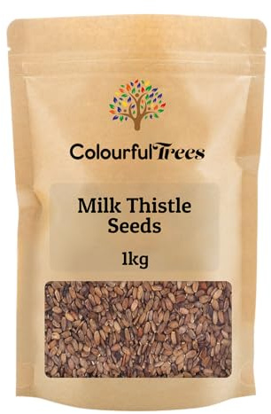 Milk Thistle Seeds 1kg by Colourful Trees