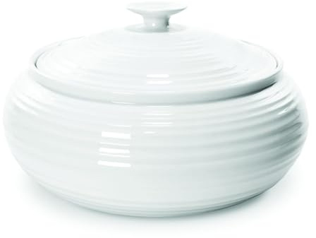 Portmeirion Sophie Conran White Low Covered Casserole