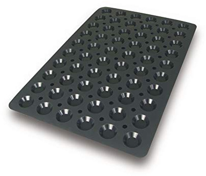 LACOR 66767 silikonmini tartelleteform - 44 x 10 mm, 60 x 40