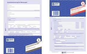 Avery Zweckform Vordruck Arbeitsvertrag, A4, fr Gewerbl.