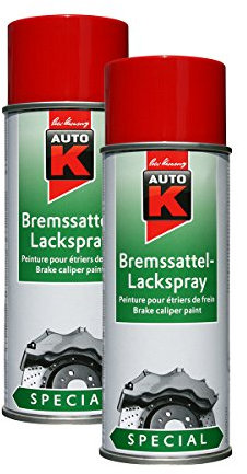 Kwasny 2X 233 074 Auto-K Special Bremssattel-Lackspray Rot 400ml