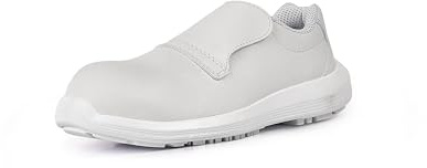 Upower - Chaussures de sécurité Basses Classiques Nurse Grip - Environnements humides et aseptisés - S1 SRC 40 Blanc