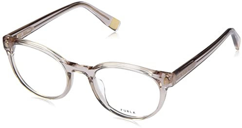 Furla Damen Vfu642v Sonnenbrille, Shiny Transp.Beige, 48