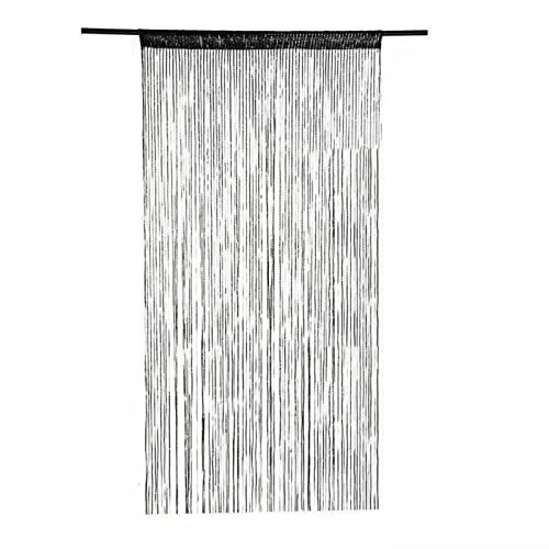 Quasten-Vorhang mit Perlen – Türvorhänge mit Perlen, Quasten, 100 x 200 cm, Fliegenvorhang, B-UG, Bildschirmkette, Rollos, Perlen, Vorhang für Wand, Panel, Fenster, Terrasse, Schlafzimmer, Dekoration