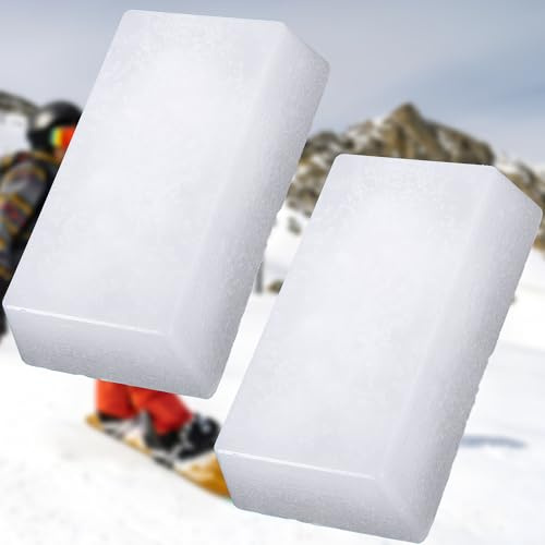 LFUTARI Snowboard and Ski Wax - 0.66 LB Universal Snow Block Wax - Ski and Snowboard Racing Wax for Protecting The Ski and Snowboard Accessories