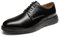 Bruno Marc Herren Anzugschuhe mit Popcornsohlen Schnürhalbschuhe mit weicher Rückfederung Businessschuhe bequem,Size 43,Schwarz,SBOX2402M
