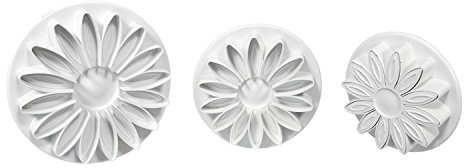 PME Ådrad solros tusensköna Gerbera, set med 3