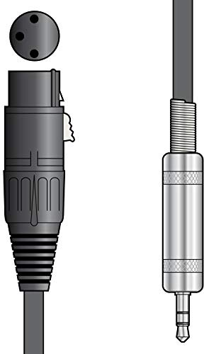 chord S3J-XF051 Classic XLR F-3.5 mm 0.5 m Lead