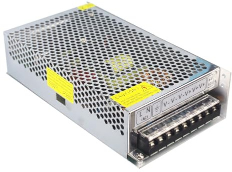 JOYNANO 12 V 20 A växelströmförsörjning 240 W AC-DC-omvandlare transformator för 3D-skrivare, CCTV-övervakning, LED-skärm, industriell automatisering, stegmotor och mer [uppgraderad version]