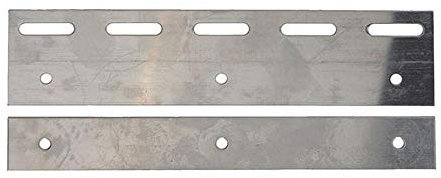 PVC Curtain Plate 200mm wide (pack of 10 plate)