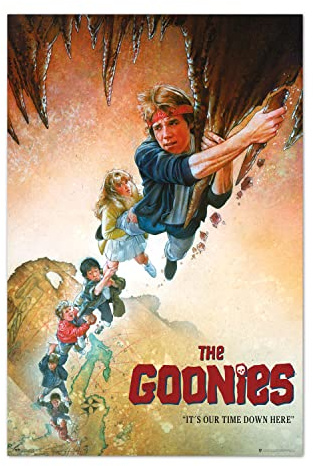 Grupo Erik Offizielles The Goonies Poster - It's Our Time Down Here, 91 x 61,5 cm - Versand Gerollt - Coole Kunstposter für Die Wand