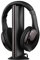 Auriculares inalámbricos Karlak 5 en 1 Multifuncionales: Auriculares, Chat, Monitor, Radio FM y Cable con Micrófono (Negro)