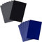 50 Blatt Transferpapier Blau, 50 Blatt Pauspapier Schwarz, Kohlepapier DIN A4 von Graphit-Transferpapieren, Blaupapier zum Durchschreiben, Durchschlagpapier für Papier,Holz,Leinwand,21x29.7cm