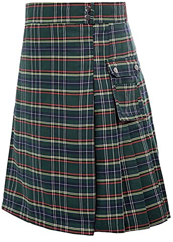 Kilt escocés hombre falda escocesa para hombres tartán irlandés faldas de fiesta tradicional guerrero medieval escocia falda plisada vintage gótico ropa utilidad kilt