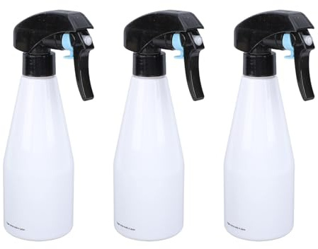 TZOXTLH 3 botellas pulverizadoras para peluquería, peluquería, estilista, pulverizador de agua para peinado, cuidado del cabello y fijación del cabello