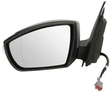TYC 310-0128 Außenspiegel Seitenspiegel Seitenrückspiegel für elektr.Spiegelverstellung beheizbar links