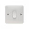 Hager 10AX 1 Gang 1 Way Wall Switch - Sollysta Range