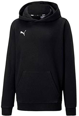 PUMA Teamgoal 23 Casuals Hoody Jr Sudadera, Black, 140 Niños