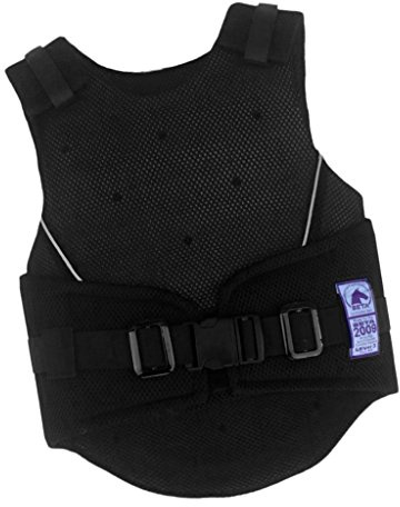 Injoyo Niños Ajustable Equitación Ecuestre Chaleco Chaleco Protector Corporal Guardia - L