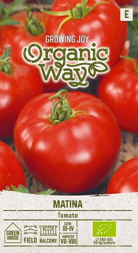 Organic Way | Semillas TOMATE MARMANDA | Semillas de Hortalizas | Semillas de Tomate | Variedad medianamente temprana, de unos 150–170 cm de altura | 1 paquete