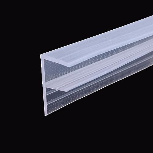 IGTOPS Guarnizione per Doccia, 200 cm, 6/8/10/12 mm, in Gomma, per Porta Vetro