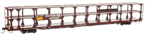 H0 Gauge - Freight Car 89 Inch Flatcar Car Rack Southern Pacific