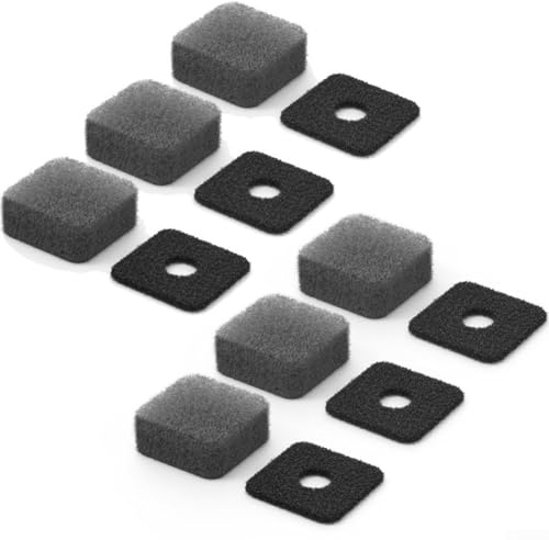 Lot de 6 bonnettes anti-vent en éponge pour Insta360 X5/X4/X3 - Réduction du bruit - Accessoires pour Insta360 X5/X4/X3