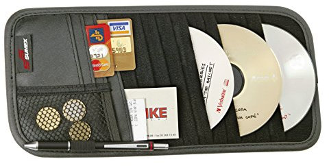 Genuine Sumex Branded Car Sun Visor CD Organiser Storage Wallet Sleeve Holder