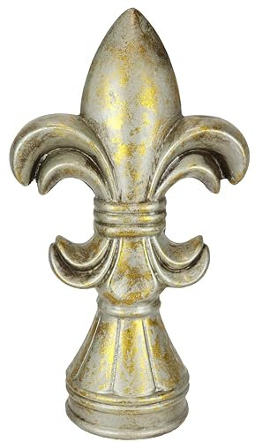 Flair Flower Objet de décoration - Lys français - Décoration de Table Vintage - Décoration de Table Vintage - Décoration de Table - Décoration de Jardin - Décoration de Jardin - 34 cm