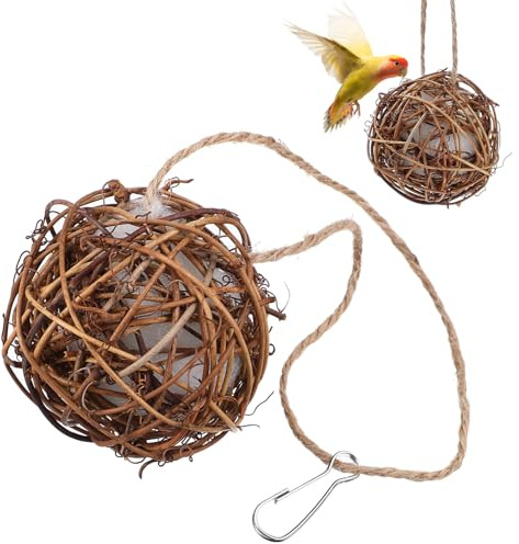 Baluue 3pcs Hummingbird Nest Builder Outdoor Decor Bird Feeder Hummingbird Houses for Outside for Nesting Outdoor Nest Bee Hive Frames Bird's Nest Multipurpose Wooden