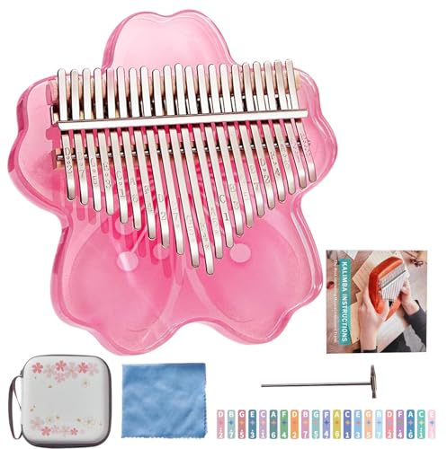 Piano de pulgar de, piano de pulgar portátil y seguro para cumpleaños, Navidad, regalo para amantes de la música profesional