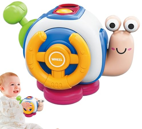 Cubo animado, Juguete para bebé Cubo,Cubo de actividad para niños - Desarrollo de aprendizaje educativo Interactive Toys for Boy Girl, 12-18 Meses, Bellas motricidad, Viajes