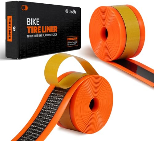 CNCLOL Bike Tyre Liners, Anti-Puncture Tyre Liner Self-Adhesive, Inner Tube Protection Tape for 18/20/24/26/27.5/28/29 Mountain/E-Bike/Road/Fat/700c Bicycle Tires