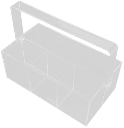 GALPADA Organizer Posate in Acrilico Trasparente Scatola Multifunzionale per Utensili con per Picnic Feste e Ristoranti